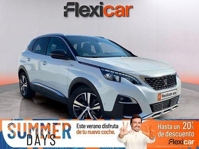 Blanco Usado 2019 Peugeot 3008 GT-line SUV | 17.490 € (Precio justo) - Imagen 1/4