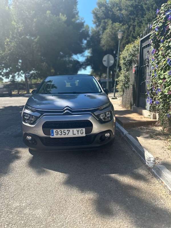 Plateado Usado 2022 Citroën C3 Feel Utilitario | 11.150 € (Precio justo) - Imagen 1/4