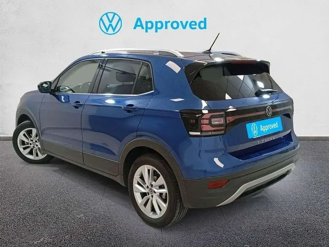 Usado VW T-Cross Sport 110 CV (80 kW) 2022 Azul SUV