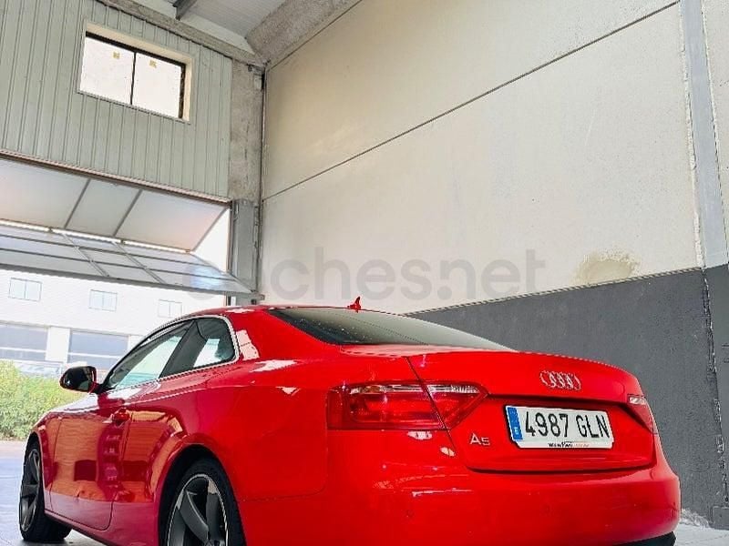 Usado Audi A5 S-Line 190 CV (139 kW) 2009 Rojo Coupe