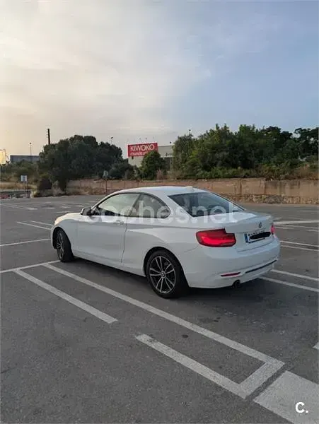 Usado BMW 218 Sport Line 150 CV (110 kW) 2018 Blanco Coupe
