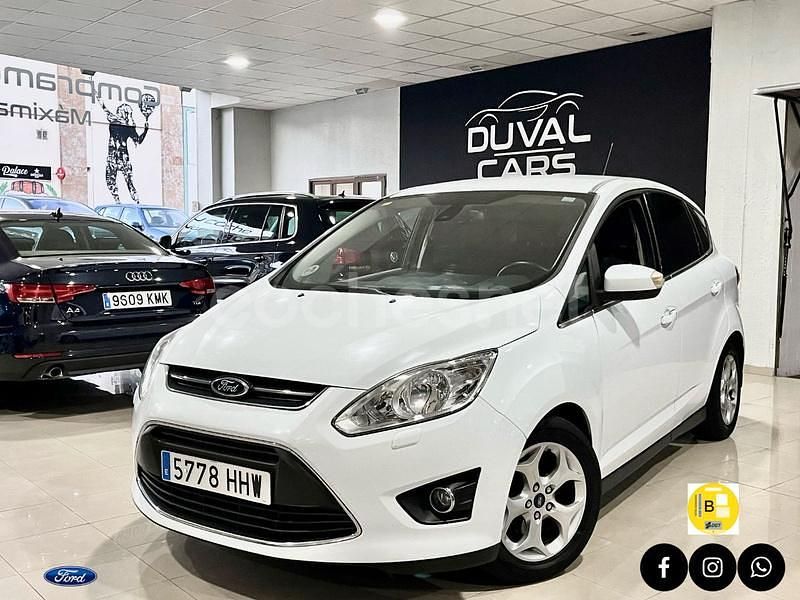 Blanco Usado 2012 Ford C-MAX Monovolumen | 6500 € (Precio justo) - Imagen 1/4