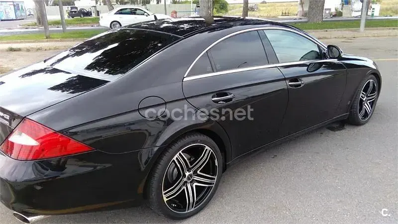 Usado Mercedes CLS350 292 CV (214 kW) 2006 Negro Coupe