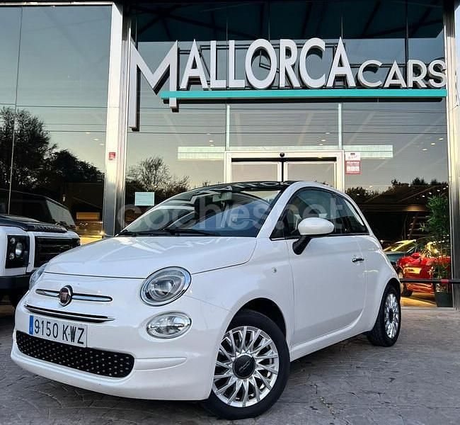 Blanco Usado 2019 Fiat 500C Dolcevita Descapotable | 9990 € (Precio justo) - Imagen 1/4