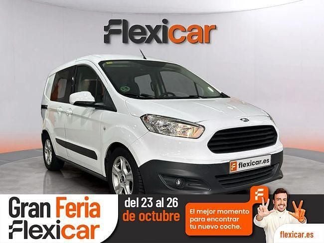 Blanco Usado 2017 Ford Tourneo Courier Trend Monovolumen | 11.990 € (Precio justo) - Imagen 1/4
