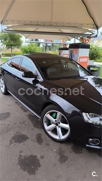 Negro Usado 2010 Audi A5 Sportback Berlina | 12.000 € (Precio justo) - Imagen 1/2