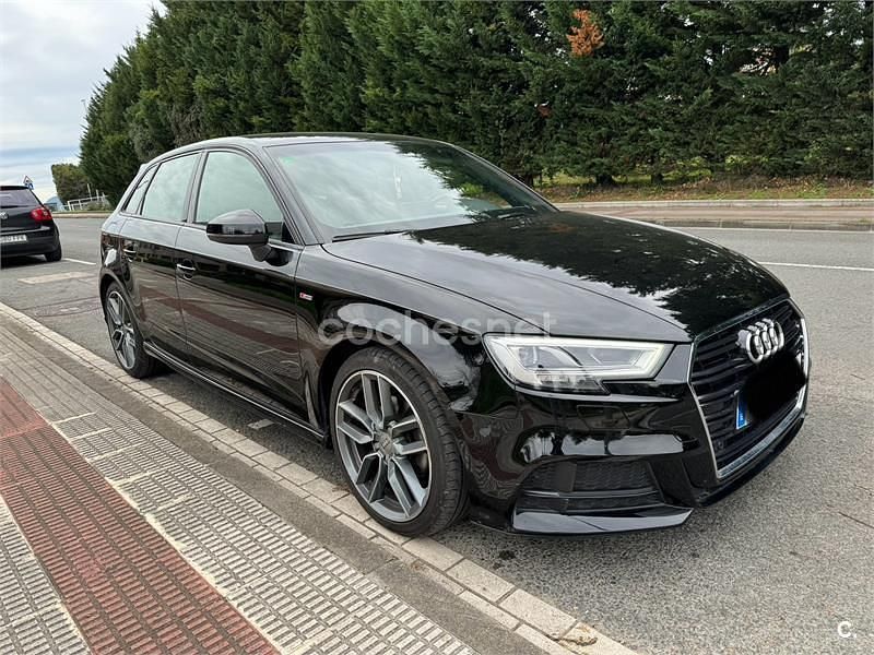 Negro Usado 2020 Audi A3 S-Line Berlina | 18.900 € (Super precio) - Imagen 1/4