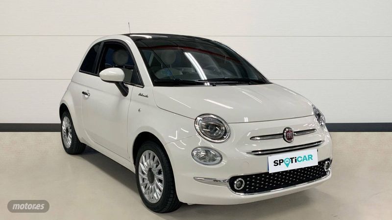 Usado Fiat 500 Dolcevita 70 CV (51 kW) 2022 Blanco Berlina