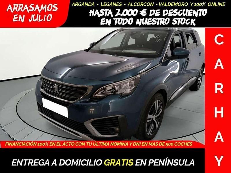 Usado Peugeot 5008 Allure 131 CV (96 kW) 2020 Esmeralda Monovolumen