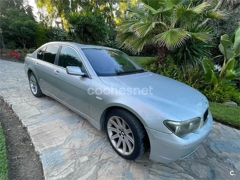 Usado BMW 745 333 CV (244 kW) 2004 Negro Berlina