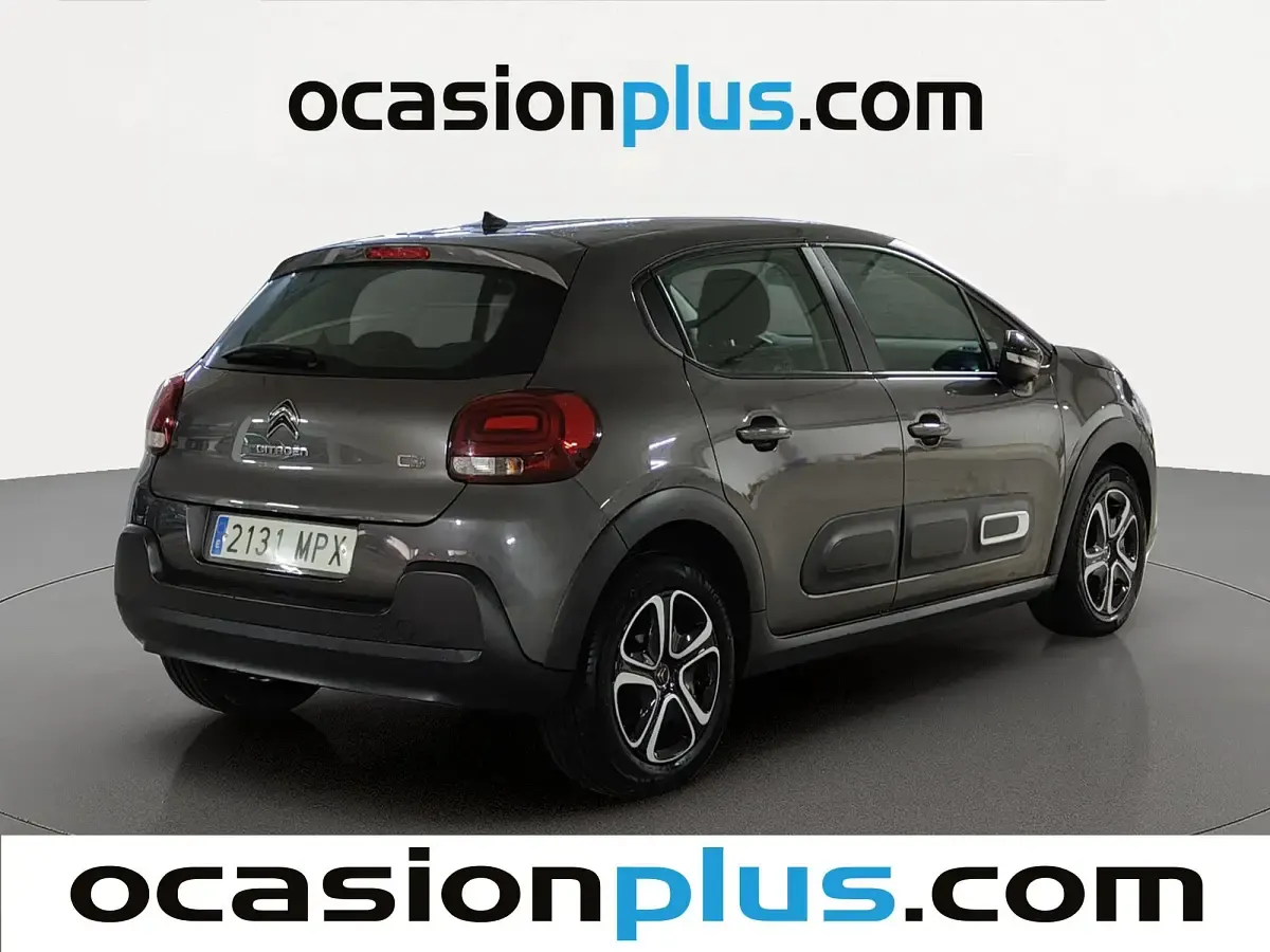 Usado Citroën C3 PureTech 83 CV (61 kW) 2024 Gris plata Utilitario
