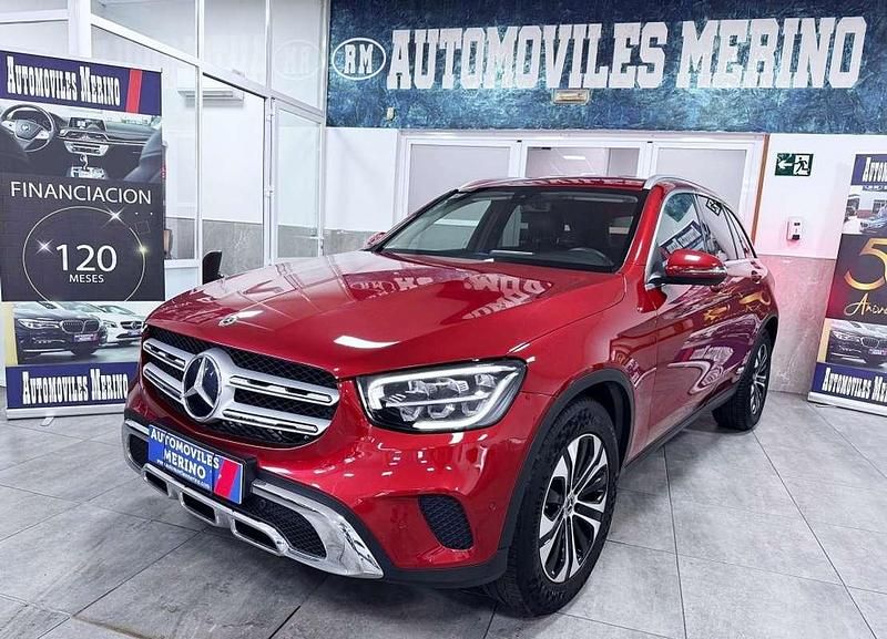 Rojo Usado 2021 Mercedes GLC200 SUV | 39.000 € (Precio justo) - Imagen 1/4