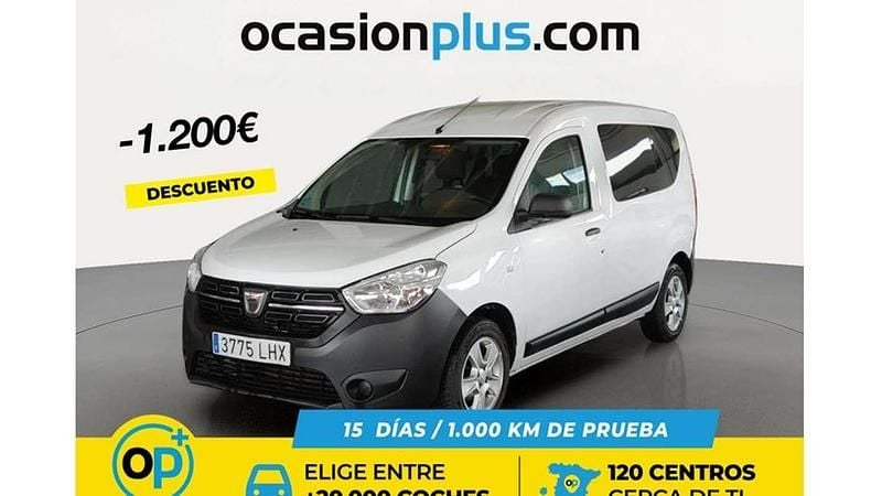 Usado Dacia Dokker Essentiel 95 CV (69 kW) 2020 Blanco Monovolumen