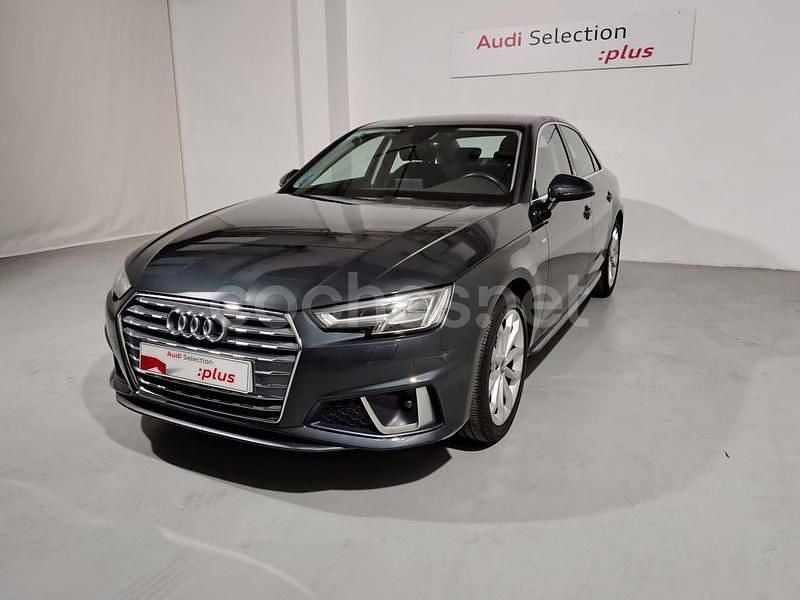 Gris / plata Usado 2019 Audi A4 S-Line Berlina | 23.500 € (Buen precio) - Imagen 1/4