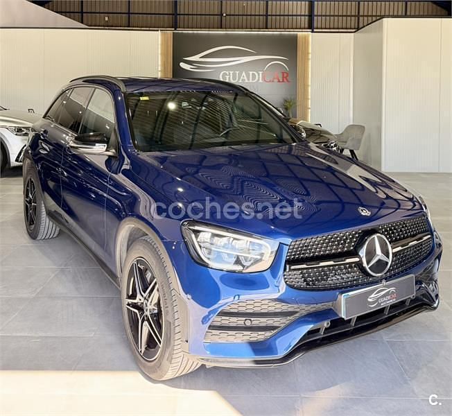 Usado Mercedes GLC200 163 CV (119 kW) 2020 Azul SUV