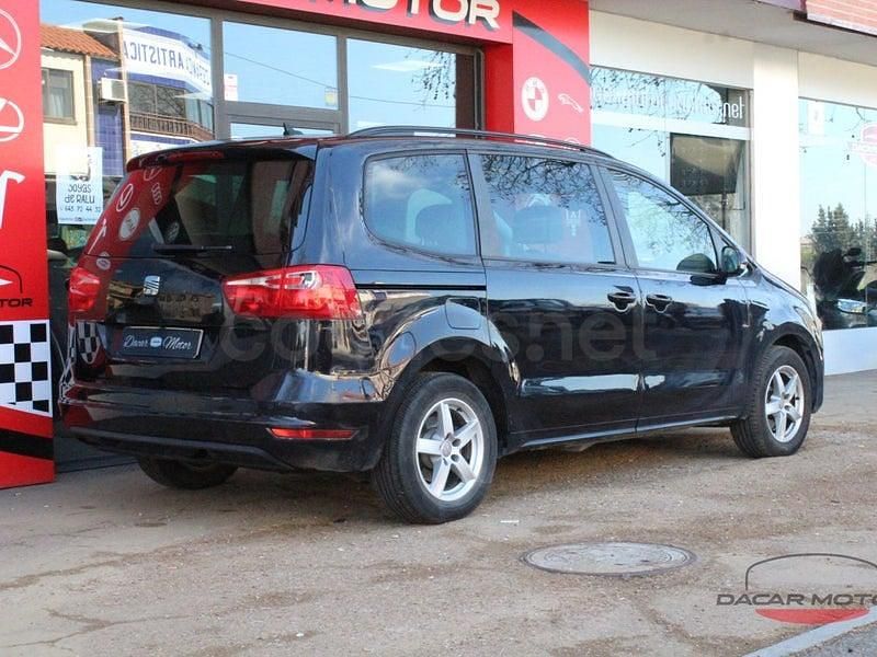 Usado Seat Alhambra Ecomotive 140 CV (102 kW) 2014 Negro Monovolumen