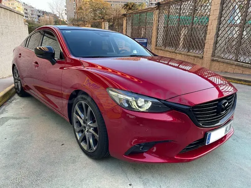 Brugt Mazda 6 Luxury 175 HK (128 kW) 2018 Rød Sedan