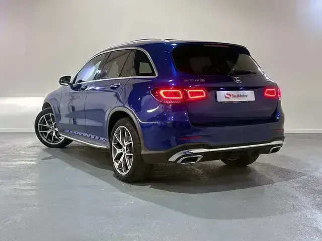 Usado Mercedes GLC200 197 CV (144 kW) 2020 Azul SUV