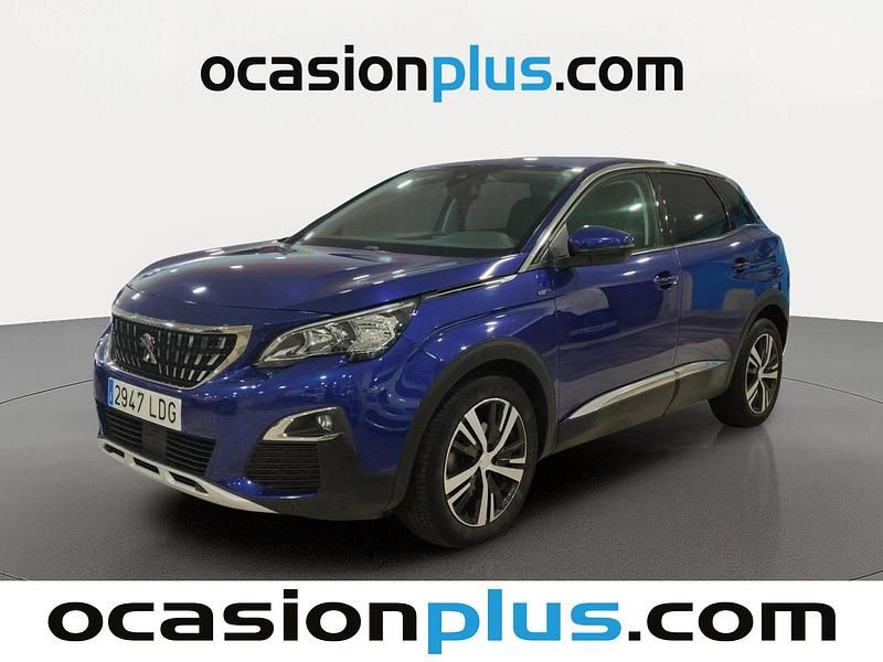 Azul Usado 2019 Peugeot 3008 Allure SUV | 12.446 € (Super precio) - Imagen 1/4