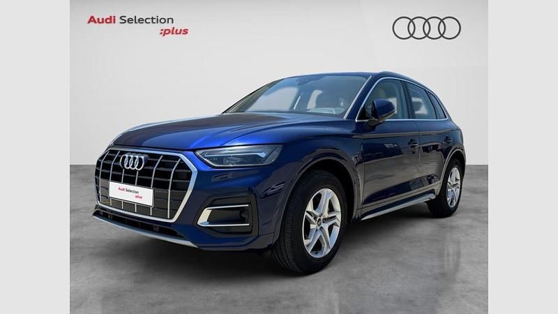 Azul navarra (metalizado) Usado 2023 Audi Q5 Advanced Plus SUV | 45.400 € (Caro) - Imagen 1/4