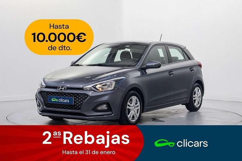 Gris Usado 2019 Hyundai i20 Utilitario | 11.390 € (Precio justo) - Imagen 1/4
