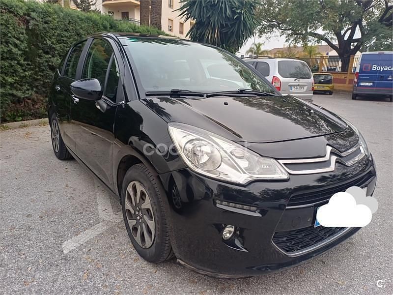 Usado Citroën C3 Attraction 68 CV (50 kW) 2015 Negro Berlina