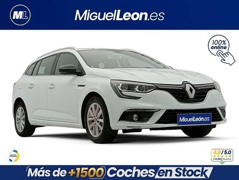 Usado Renault Mégane GrandTour Business 110 CV (80 kW) 2019 Blanco Familiar