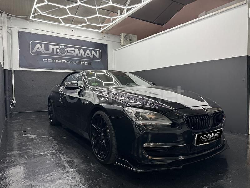 Usado BMW 640 Cabriolet 320 CV (235 kW) 2014 Negro Descapotable