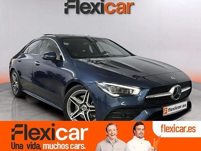 Negro Usado 2021 Mercedes CLA200 Berlina | 32.990 € (Precio justo) - Imagen 1/4