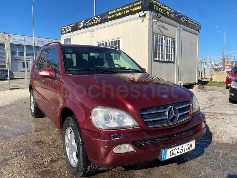Usado Mercedes ML400 250 CV (183 kW) 2004 Granate SUV