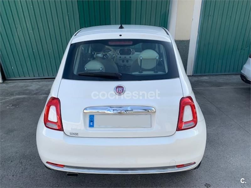 Usado Fiat 500 Lounge 69 CV (50 kW) 2017 Blanco Berlina