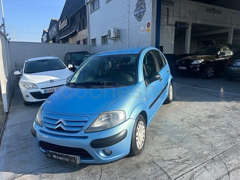 Usado Citroën C3 90 CV (66 kW) 2007 Azul Berlina