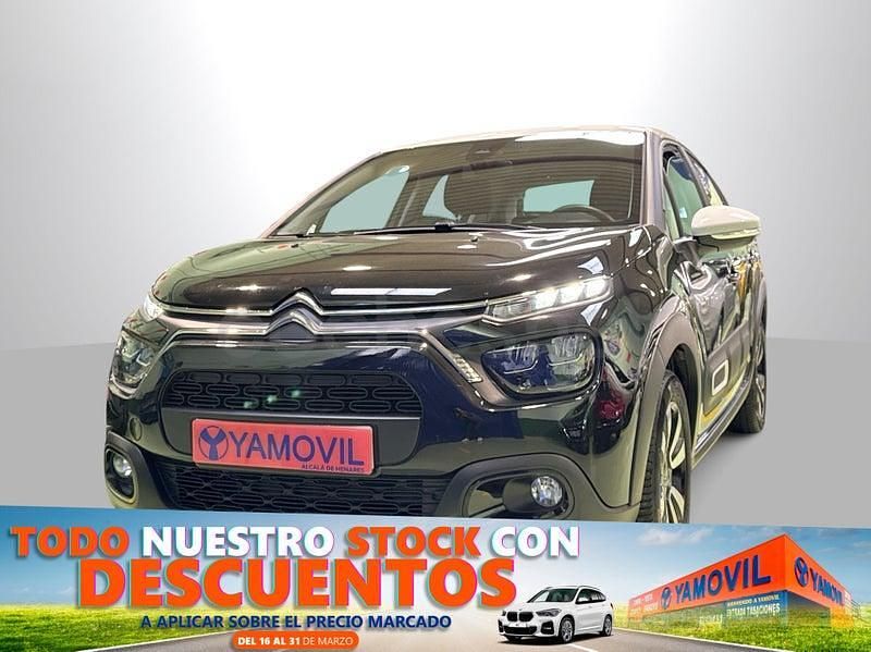 Usado Citroën C3 Feel 102 CV (75 kW) 2022 Negro Utilitario
