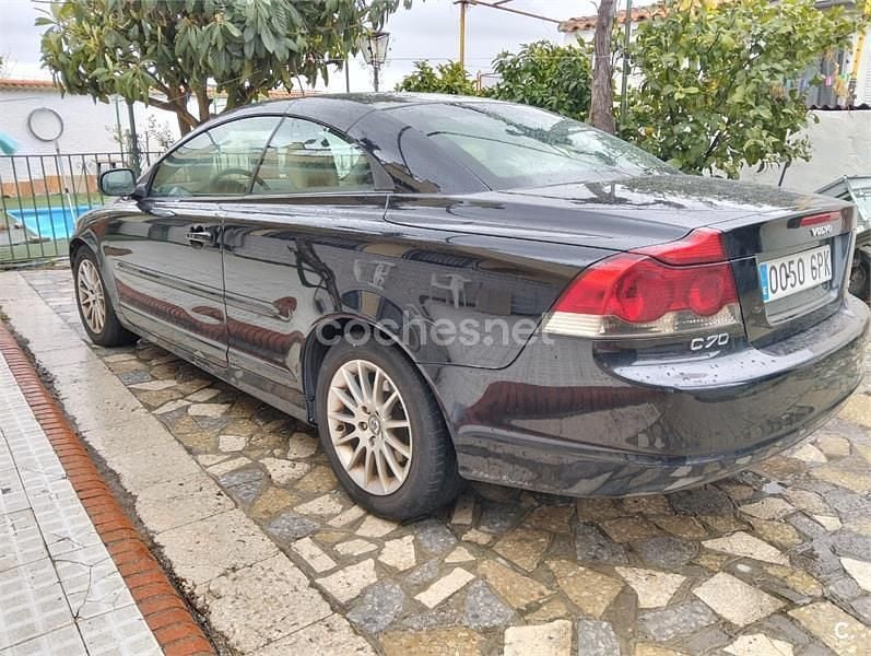 Usado Volvo C70 Momentum 150 CV (110 kW) 2009 Negro Descapotable