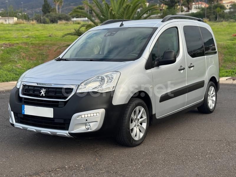 Gris / plata Usado 2018 Peugeot Partner Tepee Outdoor Monovolumen | 11.990 € (Precio justo) - Imagen 1/4