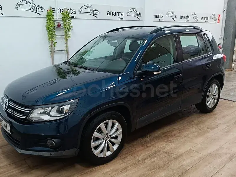 Usado VW Tiguan Business 140 CV (102 kW) 2014 Azul SUV
