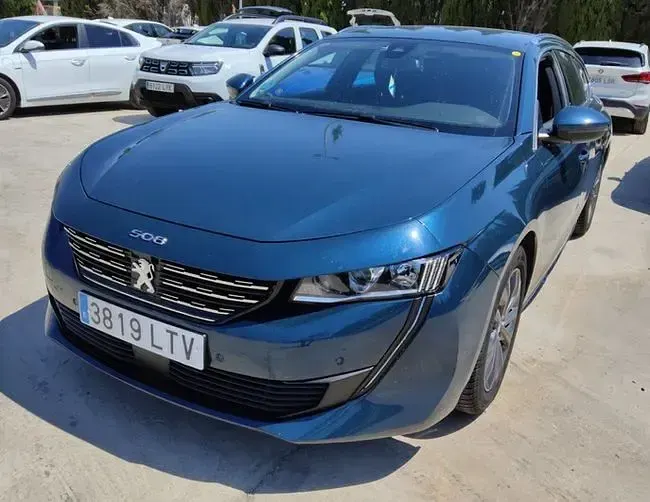 Usado Peugeot 508 SW Active 130 CV (95 kW) 2021 Azul Familiar