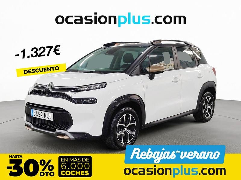 Blanco Usado 2023 Citroën C3 Aircross PureTech SUV | 14.500 € (Precio justo) - Imagen 1/4