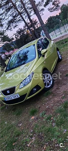 Usado Seat Ibiza 105 CV (77 kW) 2009 Verde Berlina