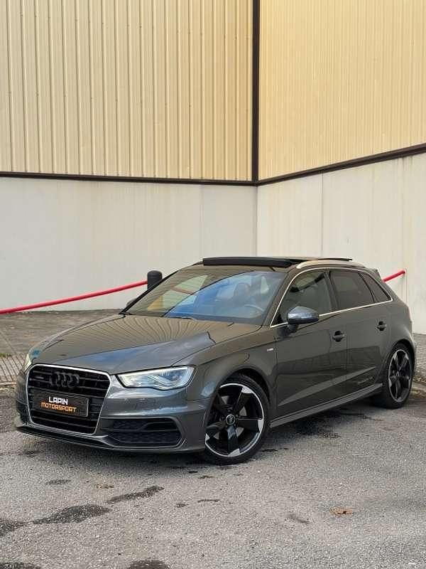 Gris Usado 2014 Audi A3 Sportback S-Line Utilitario | 21.600 € - Imagen 1/4