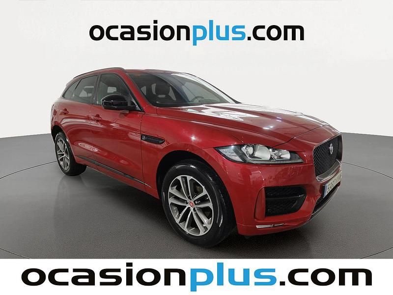 Usado Jaguar F-Pace R-Sport 180 CV (132 kW) 2018 Rojo SUV