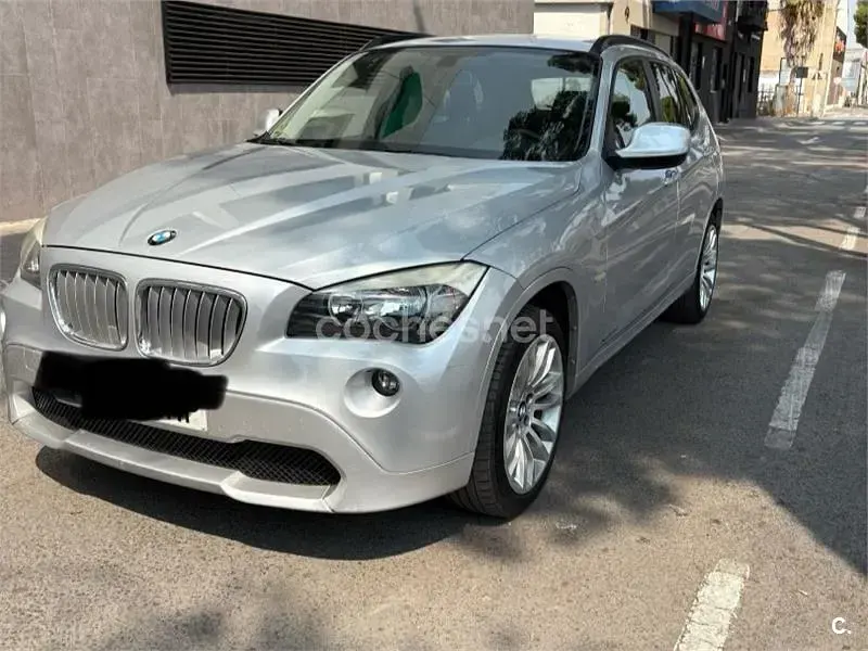 Usado BMW X1 177 CV (130 kW) 2012 Gris / plata SUV