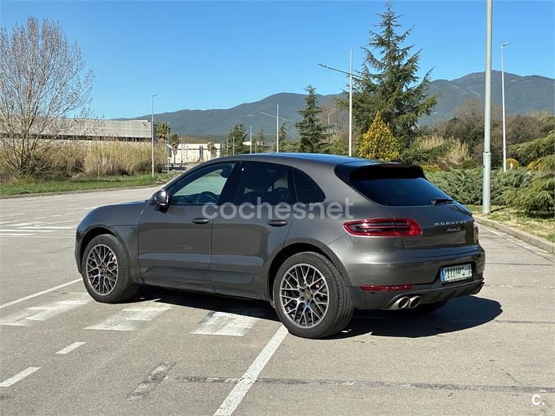 Usado Porsche Macan S 258 CV (189 kW) 2015 Gris / plata SUV