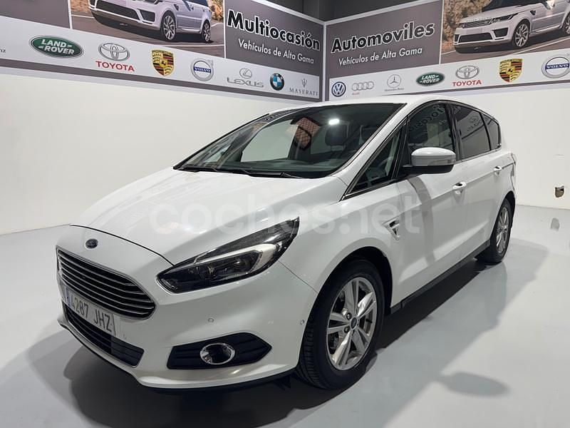 Blanco Usado 2015 Ford S-MAX Titanium Monovolumen | 12.990 € (Buen precio) - Imagen 1/4