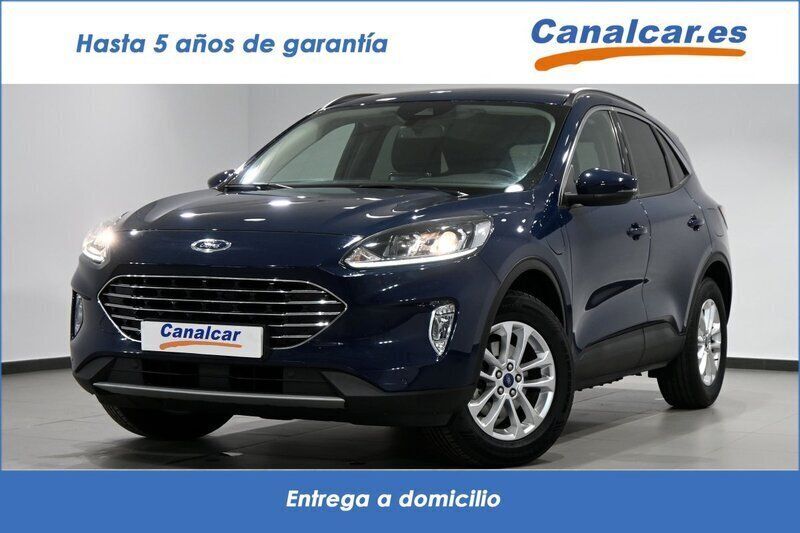 Azul Usado 2022 Ford Kuga Titanium SUV | 24.240 € (Precio justo) - Imagen 1/4