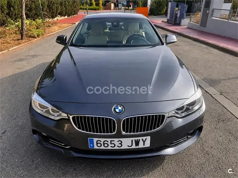 Usado BMW 420 Cabriolet Luxury Line 190 CV (139 kW) 2017 Gris / plata Descapotable