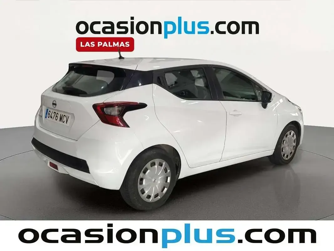 Usado Nissan Micra Acenta 92 CV (67 kW) 2022 Blanco Utilitario