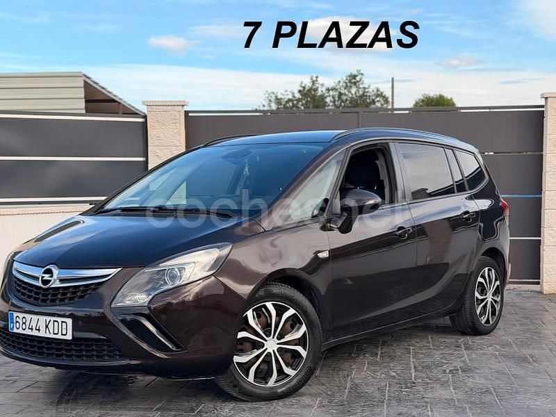 Marrón Usado 2013 Opel Zafira Tourer Excellence Monovolumen | 6500 € (Precio justo) - Imagen 1/4