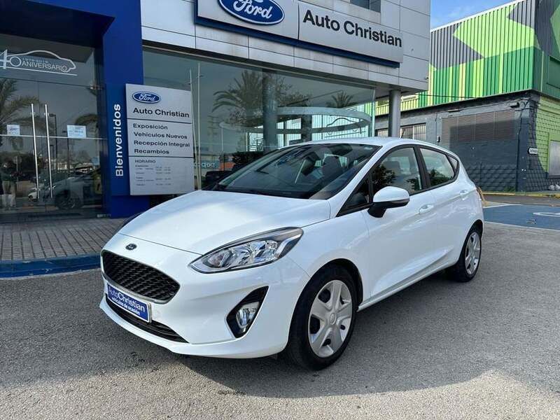 Blanco Usado 2020 Ford Fiesta Trend Utilitario | 13.900 € (Precio justo) - Imagen 1/4