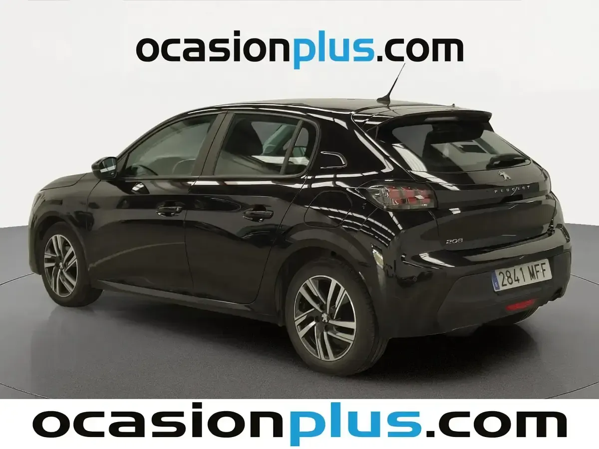 Usado Peugeot 208 Active 75 CV (55 kW) 2023 Negro Utilitario